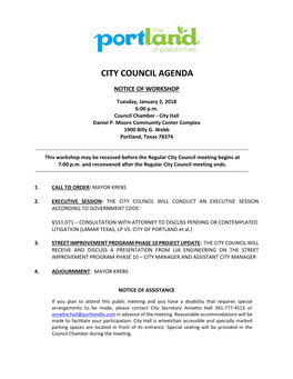 City Council Agenda