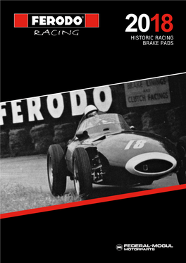 FERODO Historic Racing Brake Pads