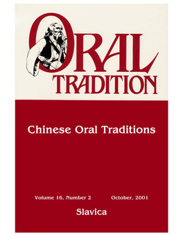 Oraltradition-16-02-Complete.Pdf (15.95Mb)
