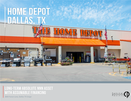 Home Depot Dallas, TX