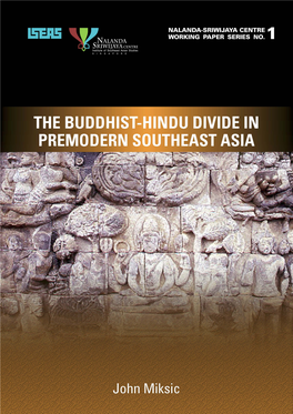 The Buddhist-Hindu Divide in Premodern Southeast Asia John N