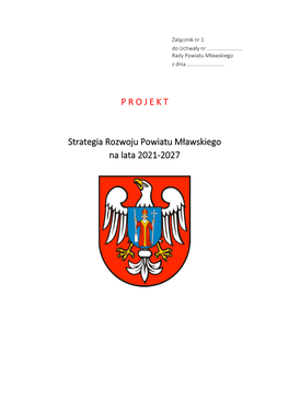 Strategia Rozwoju Powiatu Mławskiego Na Lata 2021-2027