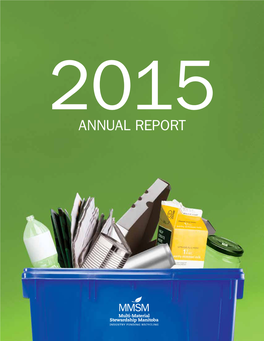 Annual Report Table of Contents