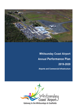 Whitsunday Coast Airport Performance Plan FY19/20