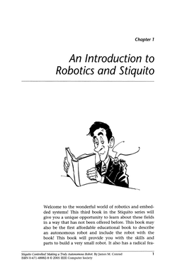 An Introduction to Robotics and Stiquito