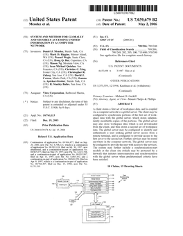 (12) United States Patent (10) Patent No.: US 7,039,679 B2 Mendez Et Al