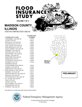 Madison County, Illinois and Incorporated Areas