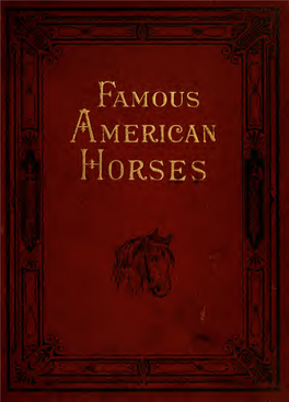 Famous Horses of America