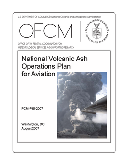 FCM-P35-2007 National Volcanic Ash Ops Plan