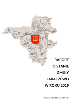 Raport O Stanie Gminy Jaraczewo W Roku 2019