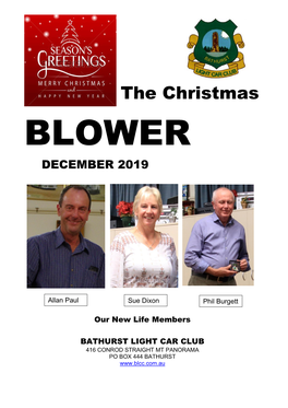 Christmas Blower 2019