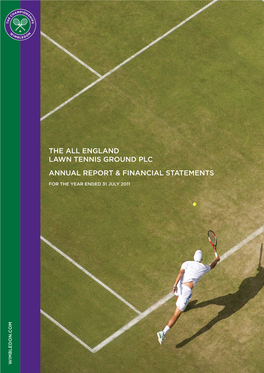 THE ALL ENGLAND LAWN TENNIS GROUND PLC Annual Report & Financial Statements