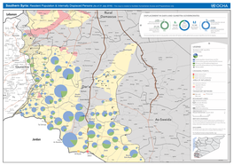 POP 01 OJ Southern Syria Population and Idps July 2016 A3 160809