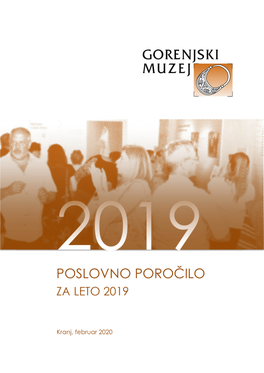 Poslovno Poročilo Za Leto 2019