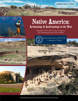 Native America: Archaeology & Anthropology in the West