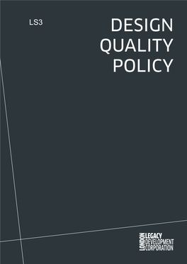 Design Quality Policy