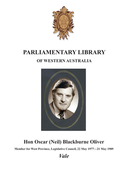 Parliamentary Library of Western Australia