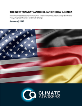 The New Transatlantic Clean Energy Agenda
