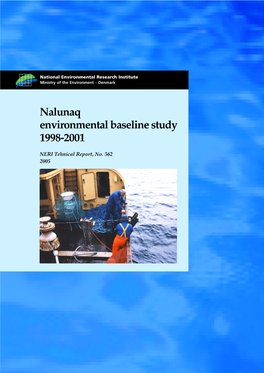 Nalunaq Environmental Baseline Study 1998-2001