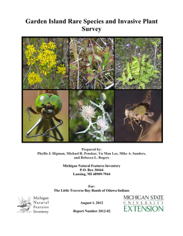 Garden Island Rare Species and Invasive Plant Survey