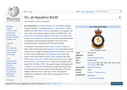 No. 36 Squadron RAAF