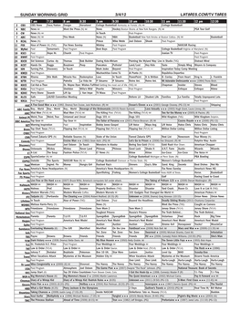 Sunday Morning Grid 3/4/12