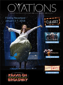 Finding Neverland January 2-7, 2018