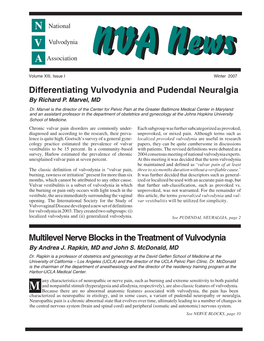 Differentiating Vulvodynia and Pudendal Neuralgia by Richard P