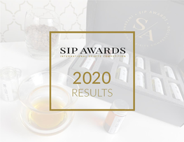 SIP Award Winning Bitters Brands