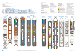 Emerald Princess Deck Plans Shown Here Apply to All Sailings from April 2013 to May 2014