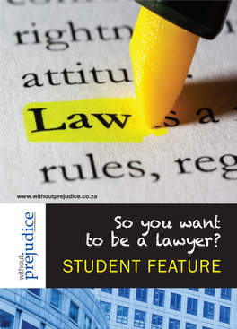 Student Feature Law Students