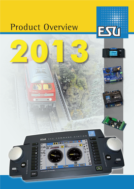 Product Overview 2013