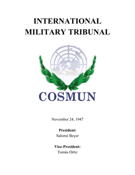 International Military Tribunal