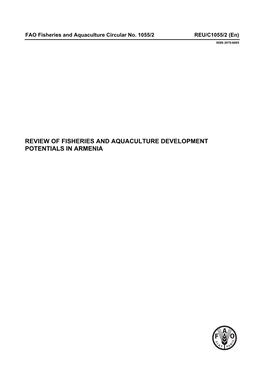 Review of Fisheries and Aquaculture Development Potentials in Armenia