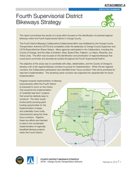 Fourth Supervisorial District Bikeways Strategy