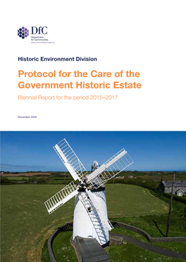 Protocol for the Care of the Government Historic Estate Biennial Report for the Period 2015–2017