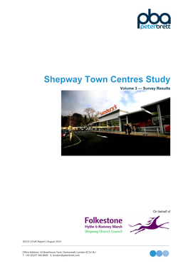 Shepway Town Centres Study 2015
