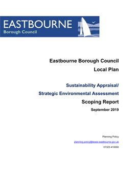 Eastbourne Borough Council Local Plan Scoping Report