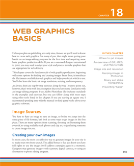 Web Graphics Basics