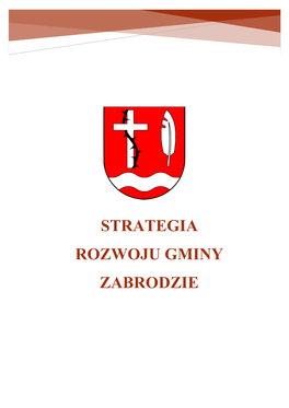 Strategia Rozwoju Gminy Zabrodzie