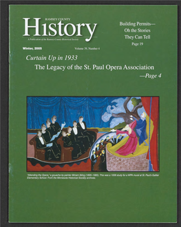 The Legacy of the St. Paul Opera Association —Pag