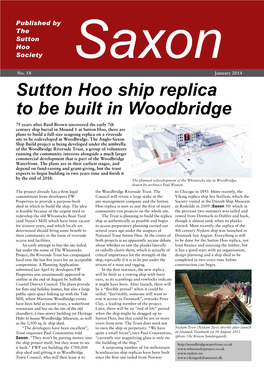 Sutton Hoo Ship Replica to Be Built in Woodbridge
