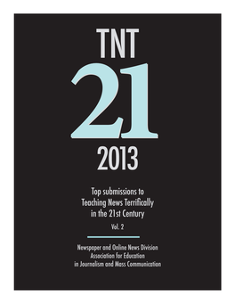 TNT21 2013 Edition Booklet