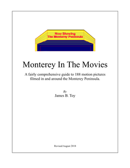 Monterey in the Movies