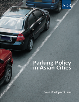 Parking Policy in Asian Cities