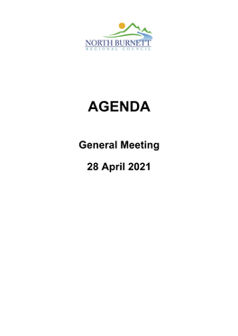 Agenda of General Meeting