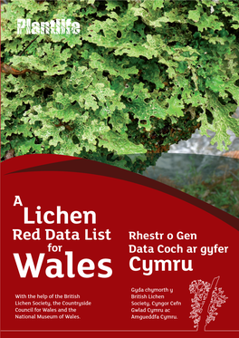 Welsh Lichen Red List
