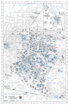 UNC Central Campus with Map a Fordham Blvd