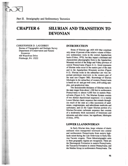 Silurian and Transition to Devonian, in CH Shultz Ed, the Geology