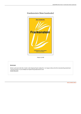 Frankenstein (New Casebooks) « AN2ZZ2UPBJUF